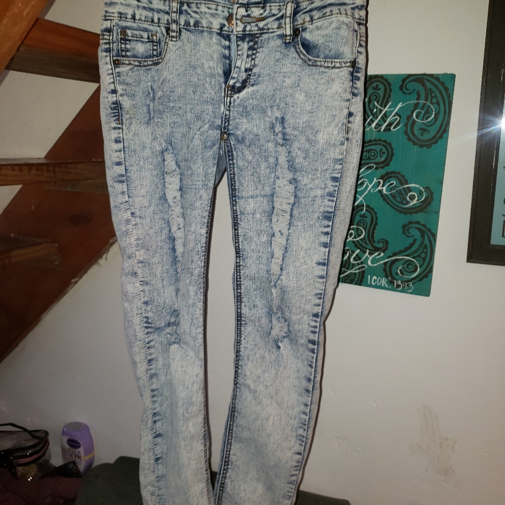 Wax jeans